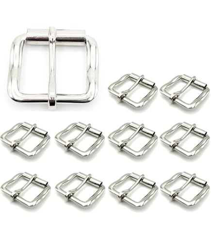 Amazon.co.jp: KUKU Koubou Belt Buckle Metal Buckle 5-Piece Set